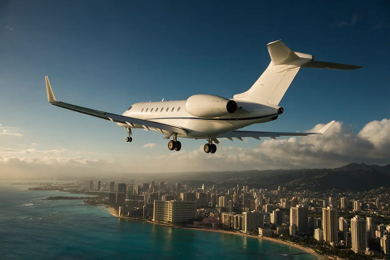 Private jet Seattle to Honolulu
