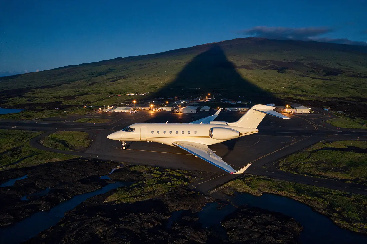 Private jet San Diego to Maui