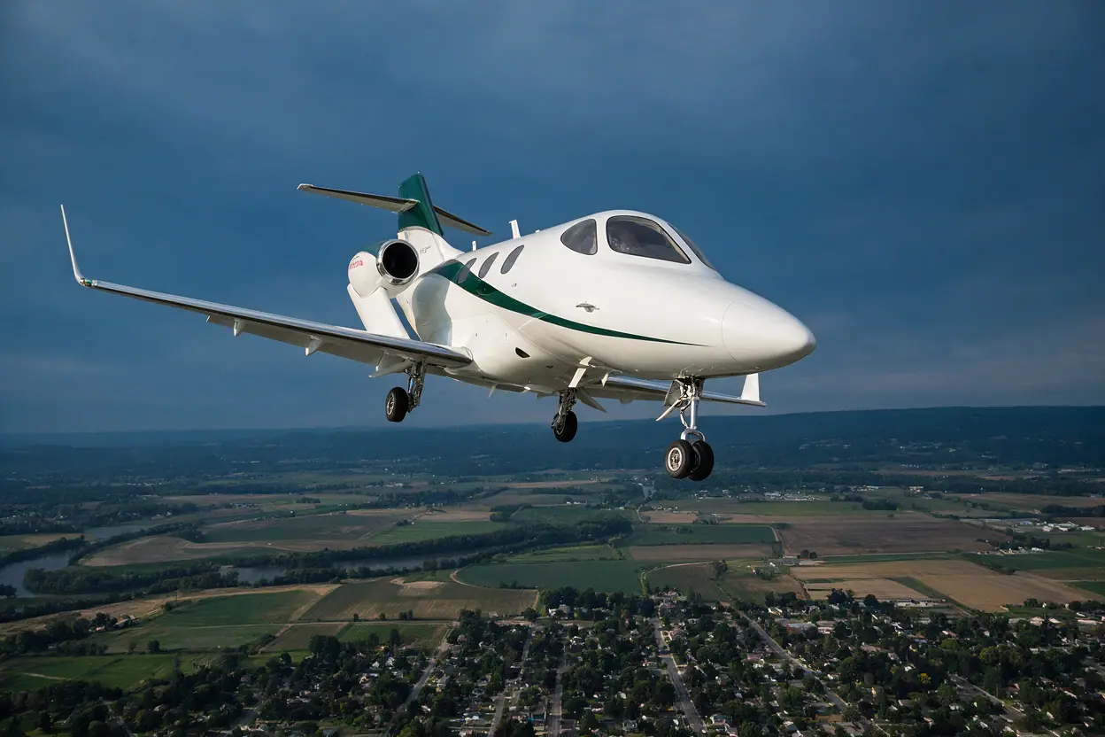 Private jet in Sacramento